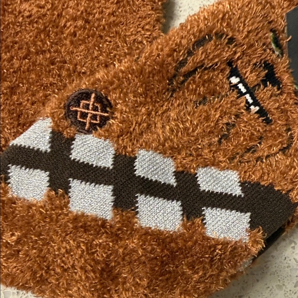 Stance Star Wars Chewbacca Limited Fuzzy Brown Socks - Picture 3 of 7